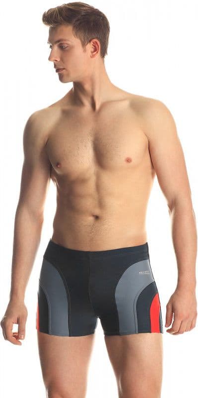 Aqua-Speed Swimming shorts SASHA size XL col. 336 gray/light gray/red (44202)
