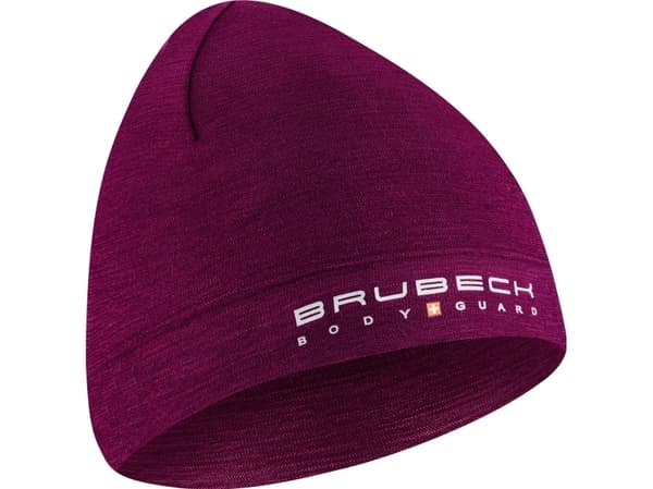 Brubeck HM10180 Tolags ulllue unisex EXTREME WOOL plomme S/M