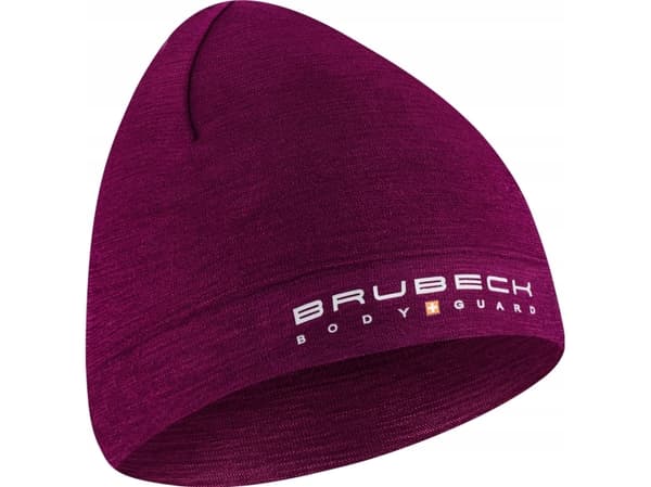 Brubeck HM10180 Tolags ulllue unisex EXTREME WOOL plomme L/XL