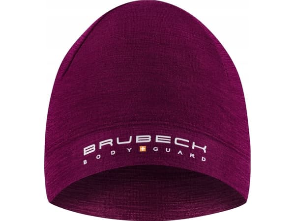 Brubeck HM10180 Tolags ulllue unisex EXTREME WOOL plomme L/XL