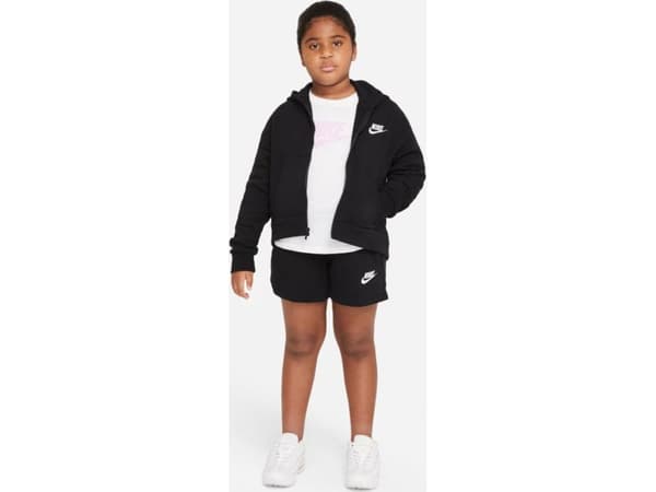 Nike Bluza Nike Sportswear Club Fleece Jr girls DC7118 010 DC7118 010 czarny M (137-147)