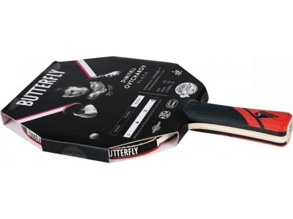 Butterfly Ping Pong Racket Butterfly Ovtcharov Black 85231, Storlek: N/A