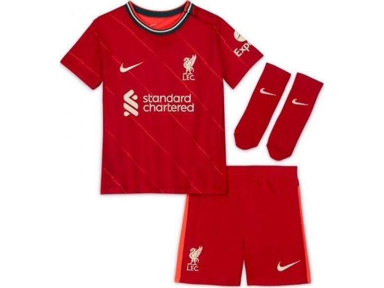 Nike Liverpool FC Kids' Soccer Kit DB2548 688 DB2548 688 red 85-90 cm
