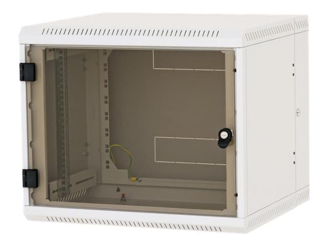 Triton Delta B 5D - Skåp - väggmonterbart - RAL 7035 - 6U - 19"