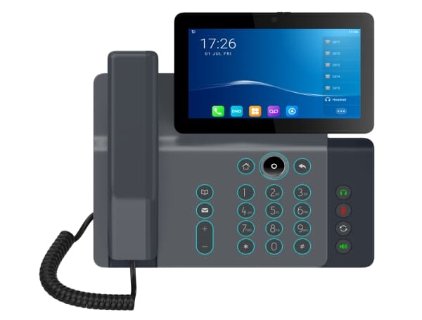 Fanvil V67, IP-telefon, Sort, Kablet håndsett, Bord/Vegg, Android, In-band, Utenfor båndet, SIP-info Sort