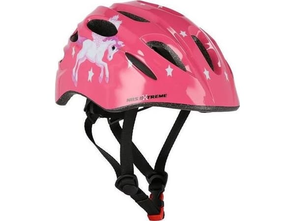Nils Extreme MTW01 led różowy rozm. S (48-52 cm) kask nils extreme