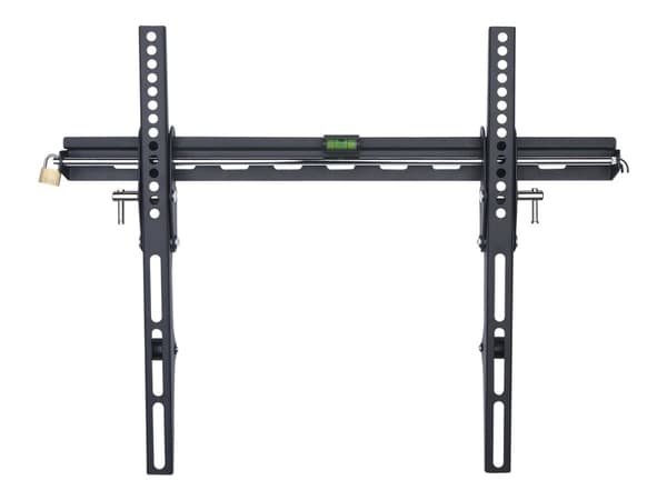 TECHly - Brakett - for LCD-skjerm - låsbar - svart - skjermstørrelse: 23"-55" - monteringsgrensesnitt: inntil 400 x 400 mm - veggmonterbar