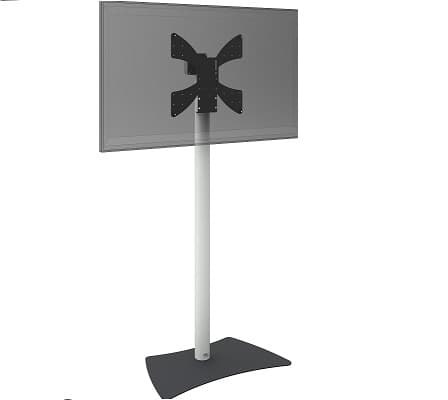 Design stand for flat panels max. 55 inch, 30 kg (H = 1310 - 1510mm)