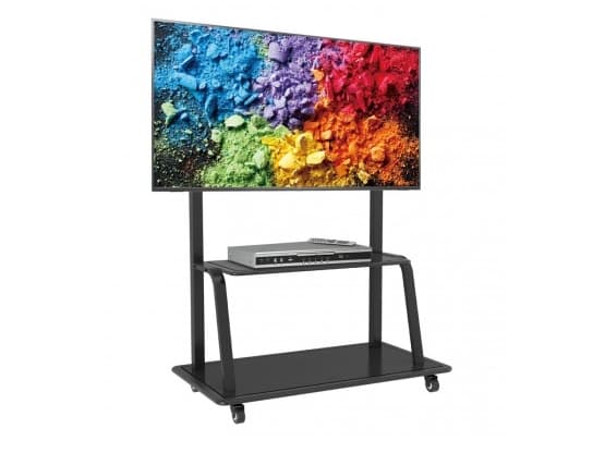 Techly ICA-TR31, 150 kg, 139,7 cm (55"), 3,05 m (120"), 1200 x 600 mm Sort