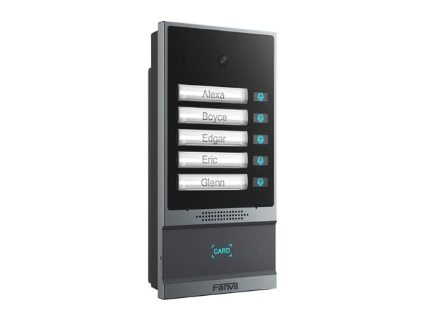 Fanvil i63, Aluminium, IP67, IK07, Aluminium, Knapper, Utendørs