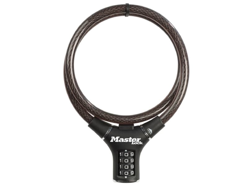Master Lock 8229EURDPRO Kabellås Sort Kombinationslås