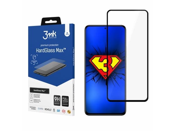 3MK HardGlass Max, Redmi Note 11 Pro 5G, 1 stk