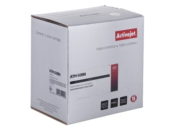Activejet ATM-50BN, 6000 sider, Sort, 1 stykker