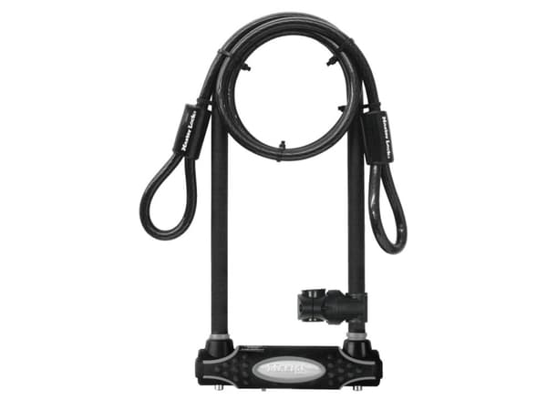 MASTER LOCK 8285EURDPRO, U-lås, Sort, Stål, Vinyl, Stål, Vinyl, Stål