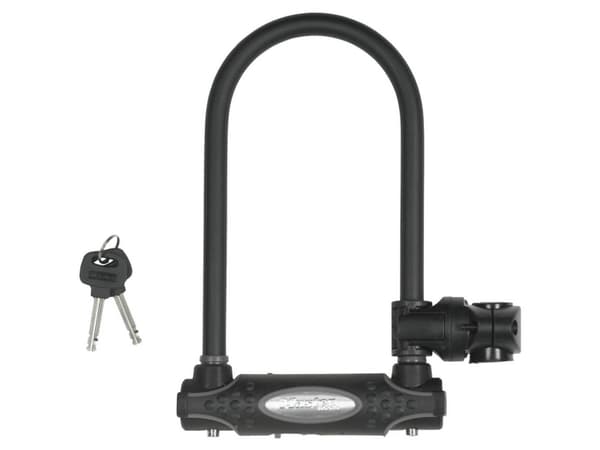 MASTER LOCK 8195EURDPRO, U-lås, Sort, Stål, Vinyl, 1,3 cm, Nøkkel