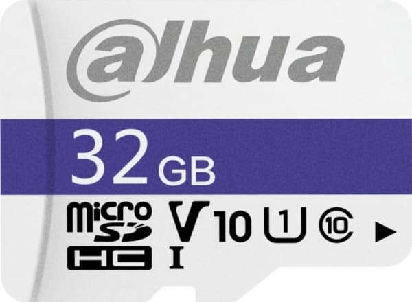 Dahua Technology C100, 32 GB, MicroSDHC, Klass 10, UHS-I, 95 MB/s, 25 MB/s