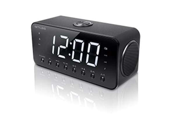 Muse M-192 CR, Klokke, Digitalt, FM, 87,5 - 108 MHz, LED, 4,57 cm (1.8")