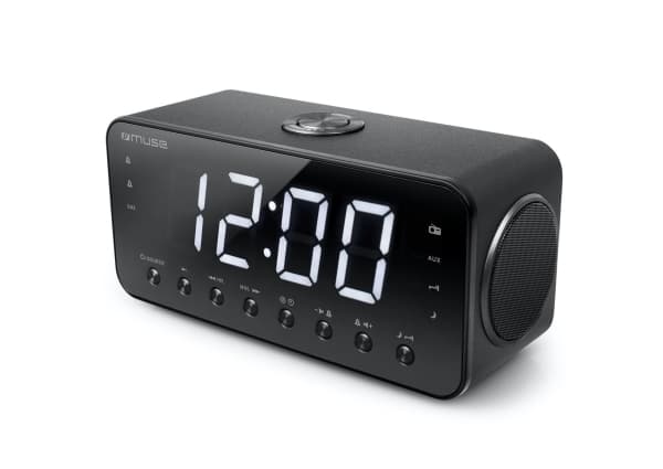 Muse M-192 CR, Klokke, Digitalt, FM, 87,5 - 108 MHz, LED, 4,57 cm (1.8")