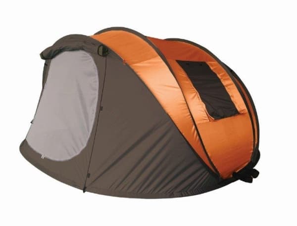 Nelinkertainen teltta OUTLINER RD-NT16-04, oranssi, ruskea