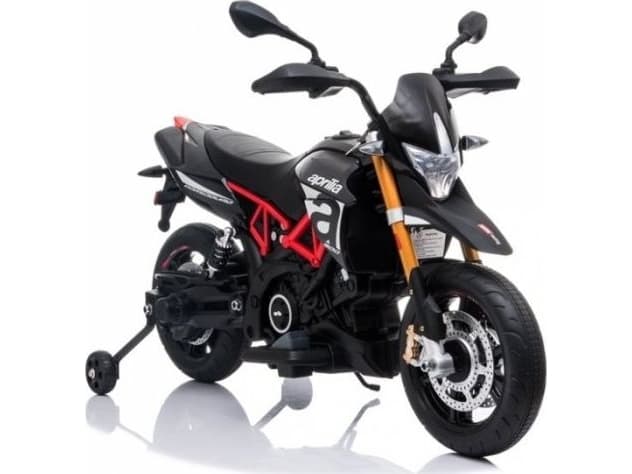 LEANToys Battery Vehicle Aprilia A007 Black