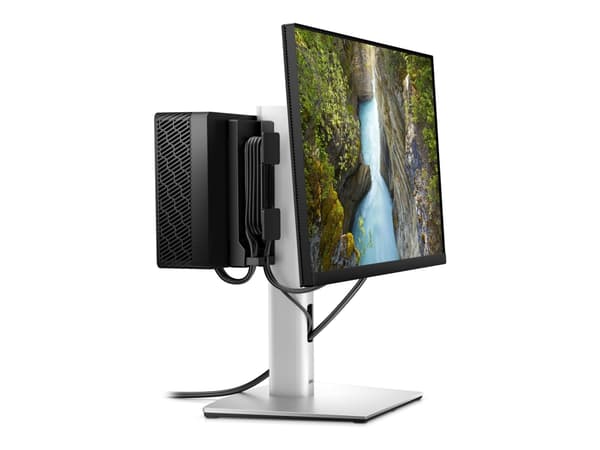 Dell CFS22 - Stativ - for skjerm/skrivebord - låsbar - sølv - skjermstørrelse: 19"-27" - monteringsgrensesnitt: 100 x 100 mm - skrivebord