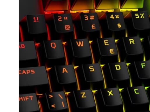 HyperX - Sats med tangenthättor - svart