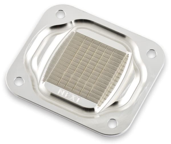 Aqua Computer cuplex kryos NEXT, Vannblokk, Akryl, Aluminium, Sølv, Aluminium, Sort, Sølv, Gjennomsiktig, LGA 1700, RGBpx, 1/4"