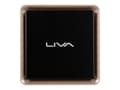 Miniatyrbilde 1 av 5: ECS LIVA Q3 Plus - Mini PC - Ryzen Embedded V1605B / 2 GHz - RAM 4 GB - SSD - eMMC 128 GB - Radeon Vega 8 - GigE - WLAN: 802.11a/b/g/n/ac, Bluetooth