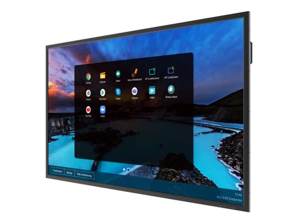 Vivitek NovoDisplay DK551P - 55" Diagonalklasse LED-bakgrunnsbelyst LCD-skjerm - interaktiv digital skilting - 4K UHD (2160p) 3840 x 2160 - direktebe
