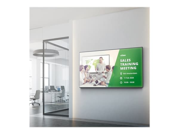 Vivitek NovoDisplay DK551P - 55" Diagonalklasse LED-bakgrunnsbelyst LCD-skjerm - interaktiv digital skilting - 4K UHD (2160p) 3840 x 2160 - direktebe
