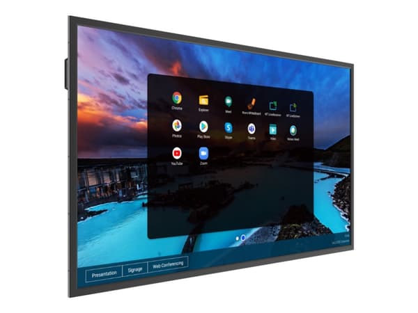 Vivitek NovoDisplay DK551P - 55" Diagonalklasse LED-bakgrunnsbelyst LCD-skjerm - interaktiv digital skilting - 4K UHD (2160p) 3840 x 2160 - direktebe