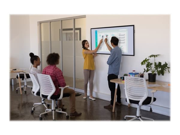 Vivitek NovoDisplay DK551P - 55" Diagonalklasse LED-bakgrunnsbelyst LCD-skjerm - interaktiv digital skilting - 4K UHD (2160p) 3840 x 2160 - direktebe