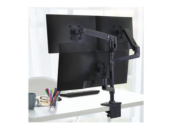 Ergotron LX - Monteringskomponent (leddarm, stangkrave, utvidelse) - Konstant kraftteknologi - for LCD-skjerm - matt svart - for P/N: 45-509-224, 45-