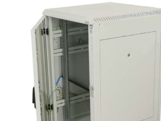 Triton DeltaS RMA-27-A88-CAX-A1, Frittstående hylle, 22U, 300 kg, Grå