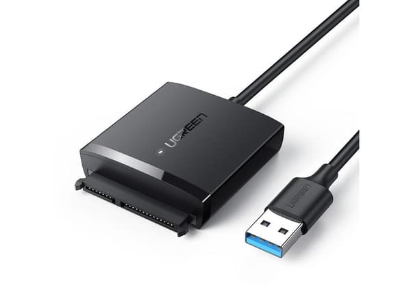UGREEN USB to SATA Adapter, SATA to USB 3.0 Cable Hard Drive Adapter SATA I/II/III Hard Drive Reader