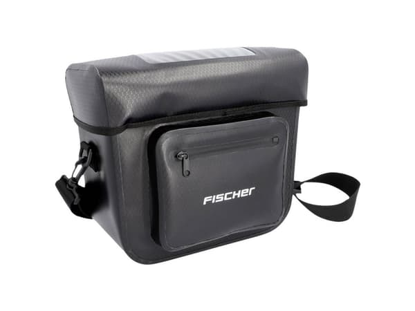 FISCHER SYKKEL PLUS Terra Taske til styr Sort