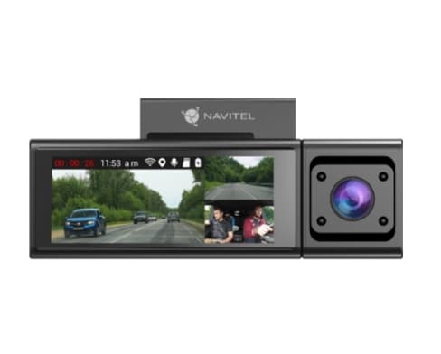 NAVITEL RC3 PRO - Dashboardkamera - 1080p / 30 fps - 2,0 MP - Wi-Fi - G-Sensor - svart
