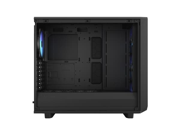 Fractal Design Meshify 2 Lite - Tower - utvidet ATX (E-ATX) - sidepanel med vindu (herdet glass) - ingen strømforsyning (ATX) - RGB sort TG lys farge