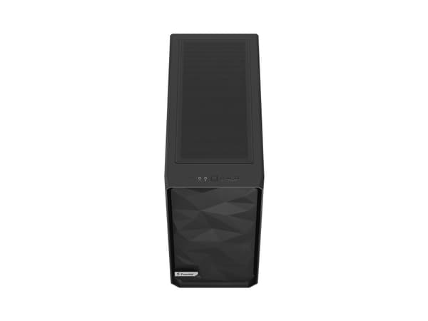 Fractal Design Meshify 2 Lite - Tower - utökad ATX - genomskinlig sidopanel (härdat glas) - ingen strömförsörjning (ATX) - svart TG ljus ton - USB/lj