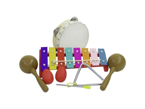 Dimavery Percussion-setti III Percussion Monivärinen