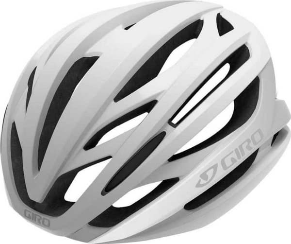 Giro Road Hjelm Syntax matt hvit sølv s. M (55-59 cm) (NY)