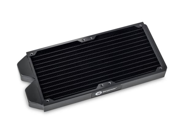 Bitspower Tarasque II 240S, Radiatior, Cooper, Sort, 1/4", 120 mm, 273,5 mm, 273,5 mm