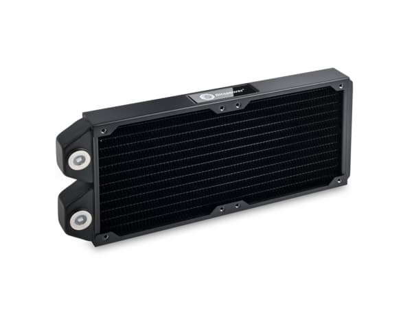 Bitspower Tarasque II 240S, Radiatior, Cooper, Sort, 1/4", 120 mm, 273,5 mm, 273,5 mm