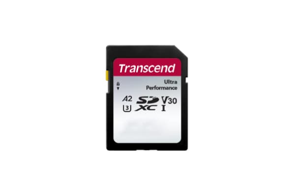 Transcend 340S - Flashminnekort - 128 GB - A2 / Video Class V30 / UHS-I U3 - SDXC UHS-I
