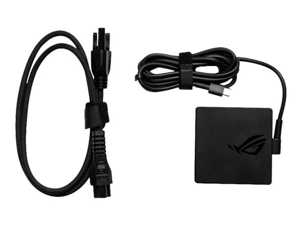 ASUS ROG 100W USB-C Adapter, Kannettava tietokone, Sisätila, 100 - 240 V, 50 - 60 Hz, 100 W, 5 - 20 V musta