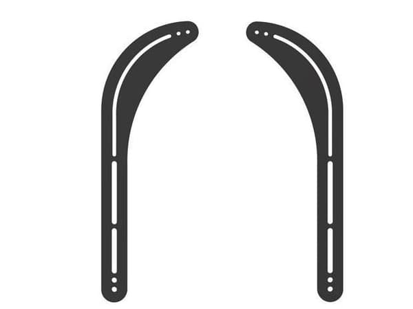 VivoLink - Monteringssett - for soundbar - stål - skjermstørrelse: 32"-70" - under TV, på TV