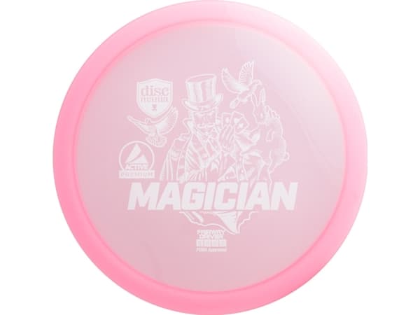Discmania Pink Diskgolfo diskas Fairway Driver MAGICIAN Active Premium Rožinė