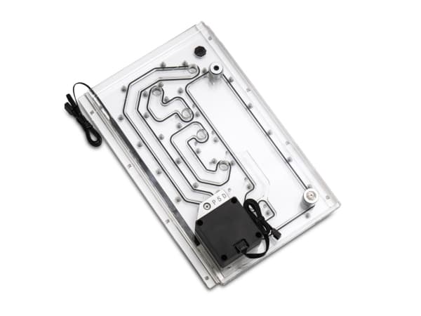 Bitspower BPTA-WDPO11DS-P5D, Vesiblokki, Läpinäkyvä, 1/4", 70 °C, 3-pin, 4-pin, 40 dB