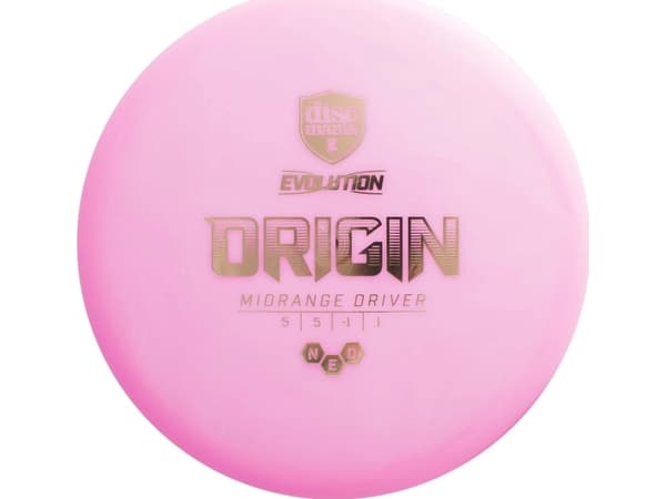 Discgolf DISCMANIA Midrange Driver NEO ORIGIN Evolution Pink 5/5/-1/1