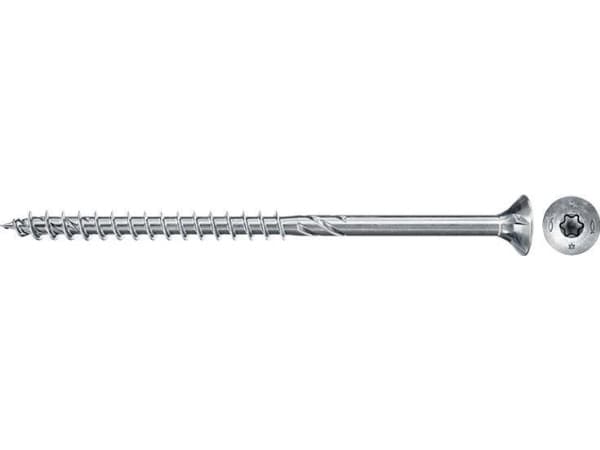 Träskruvar TORX 6,0x200 vit 100